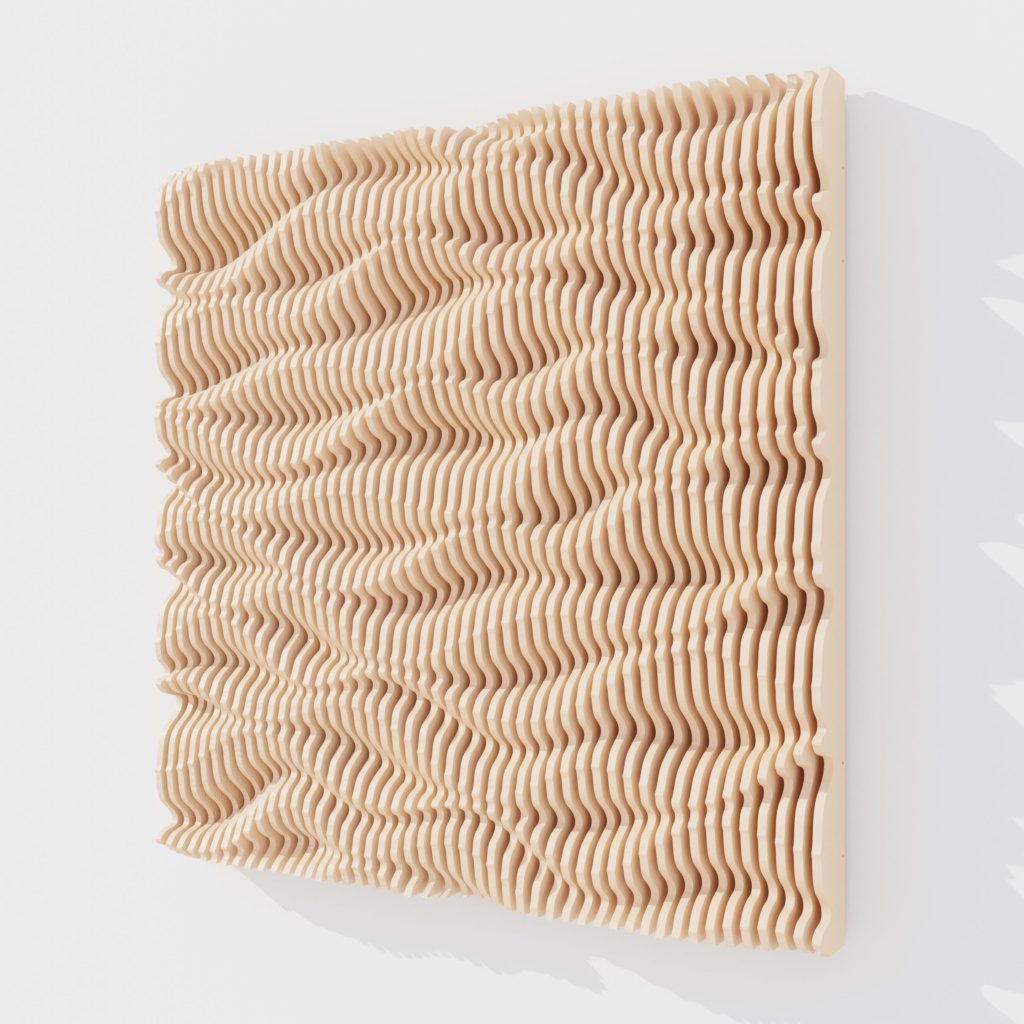 Parametric Wall Art Masterpiece | Innovative Modern Interiors