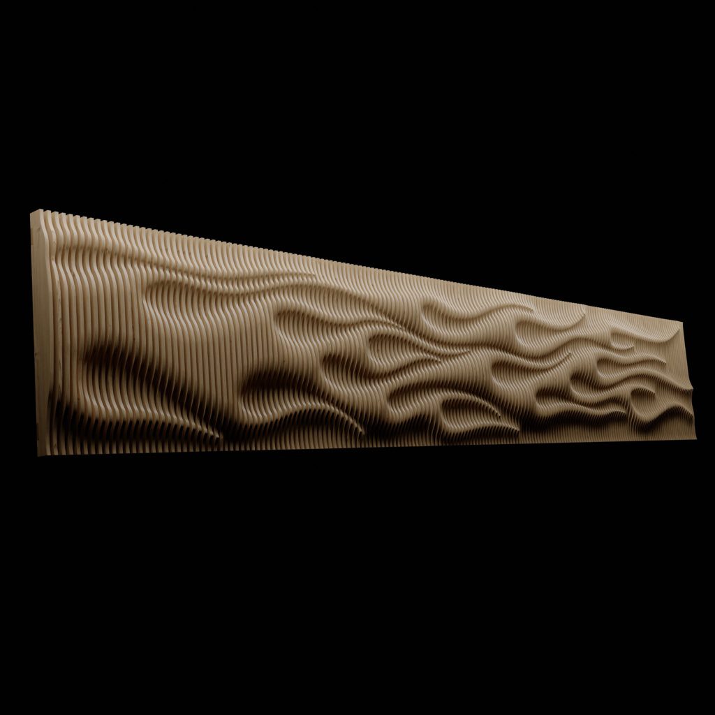 Parametric Wall Art Masterpiece | Innovative Modern Interiors