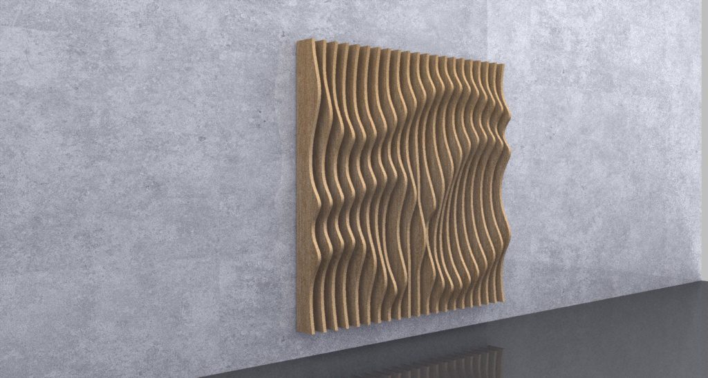 Parametric Wall Art Masterpiece | Innovative Modern Interiors