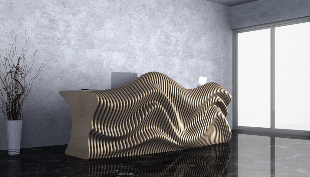 Parametric Wall Art Masterpiece | Innovative Modern Interiors