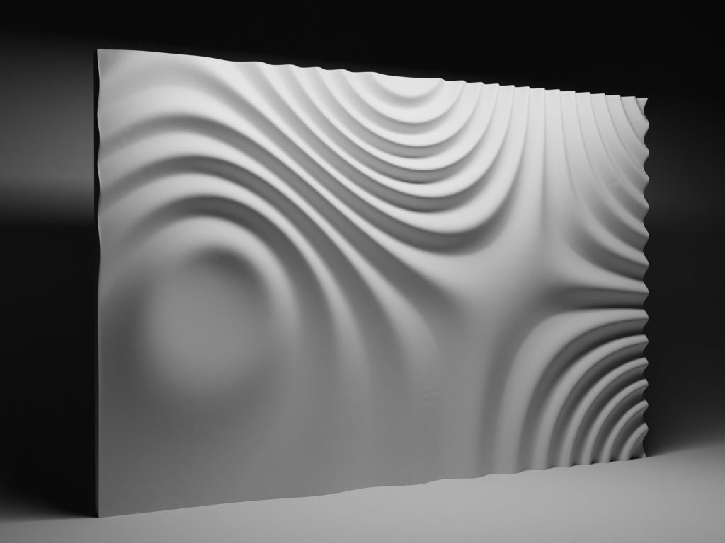 Parametric Wall Art Masterpiece | Innovative Modern Interiors