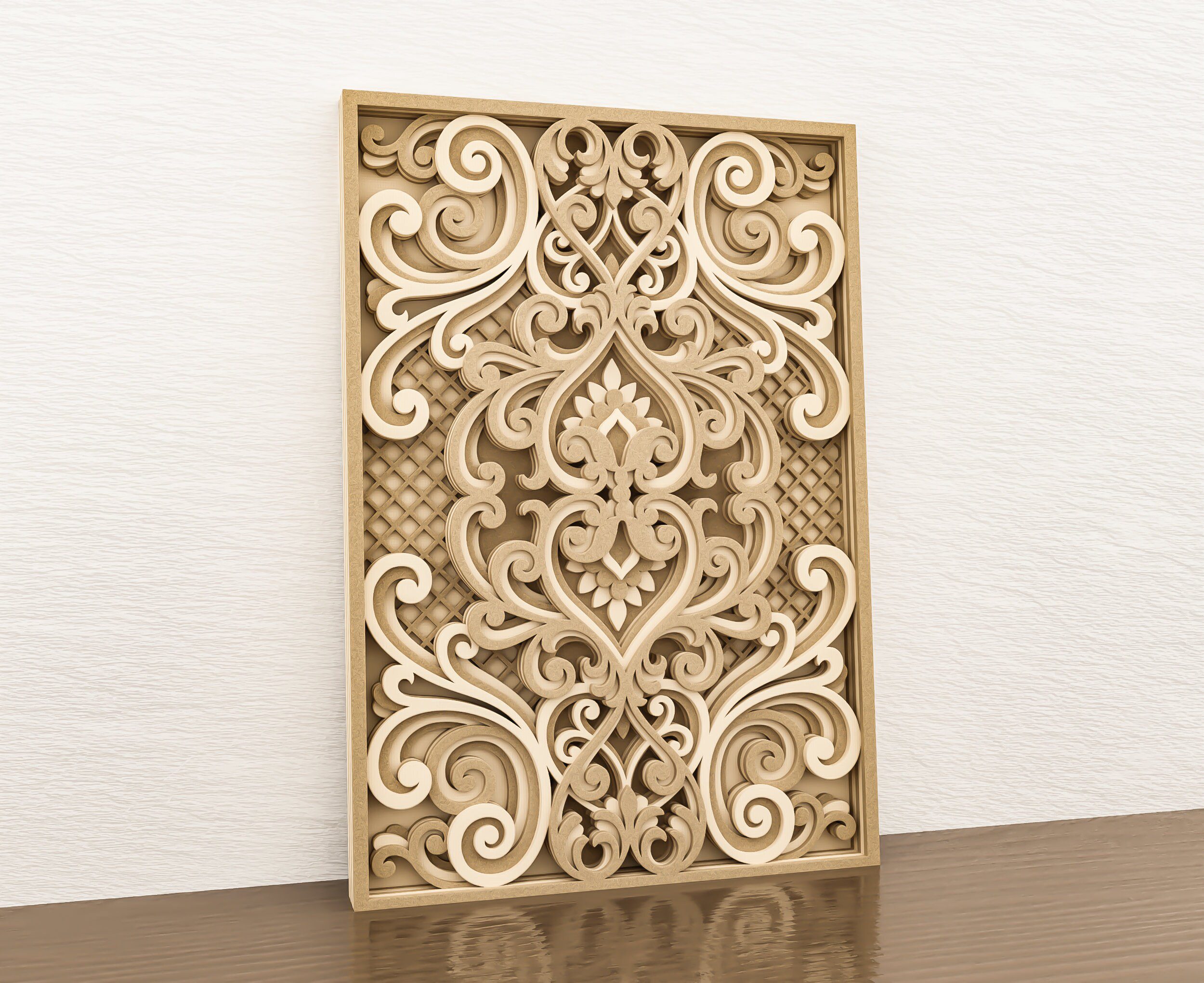 Mandala Wall Art | Enchanting 3D Geometry