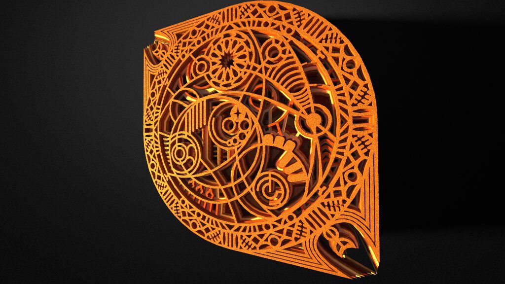 Mandala Wall Art | Enchanting 3D Geometry