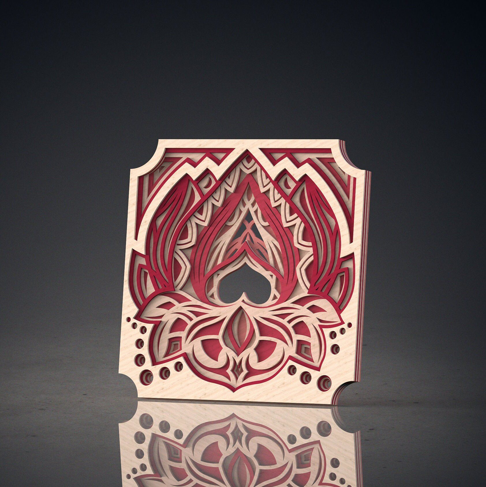 Mandala Wall Art | Enchanting 3D Geometry (Copy)