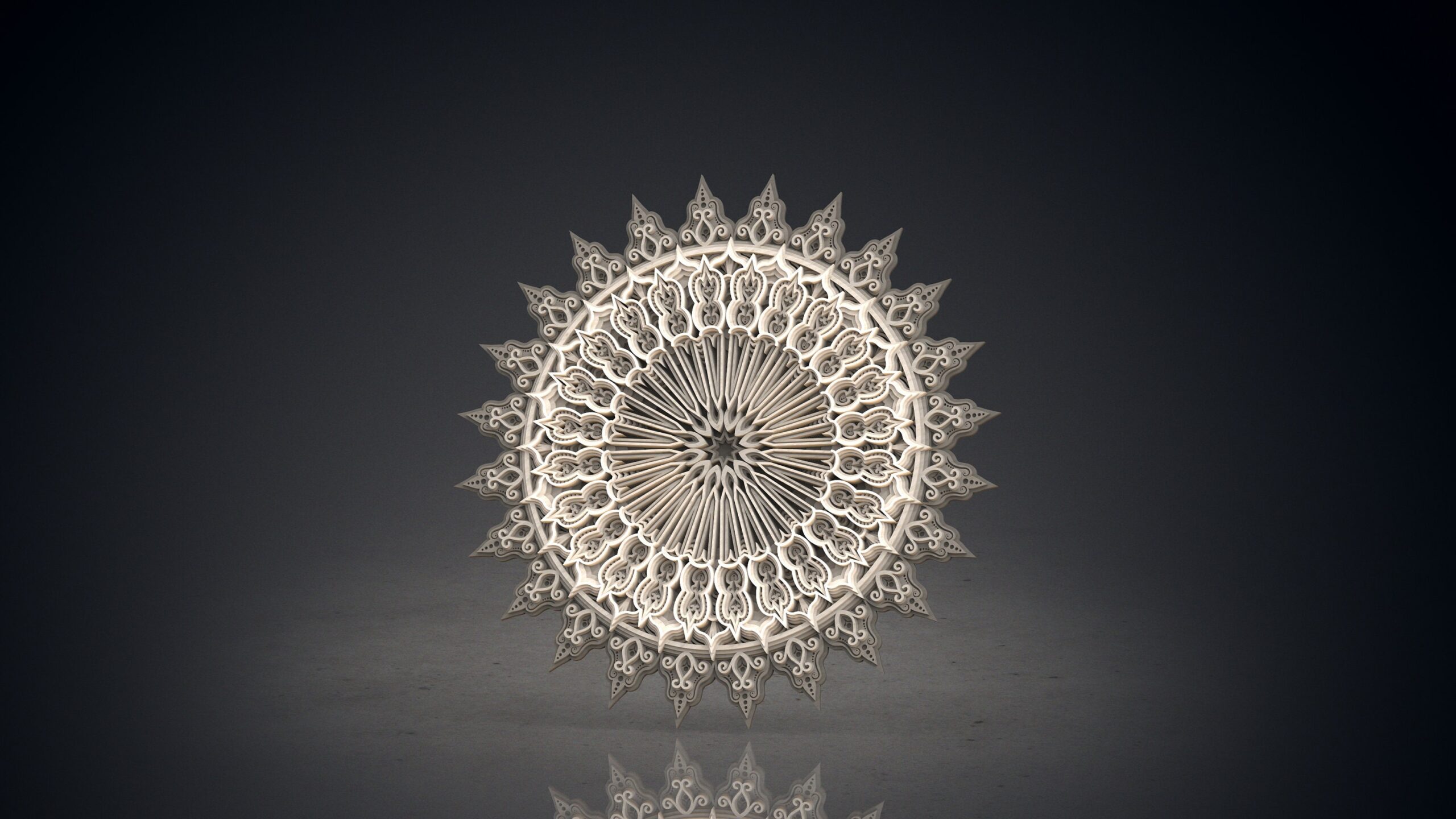 Mandala Wall Art | Enchanting 3D Geometry