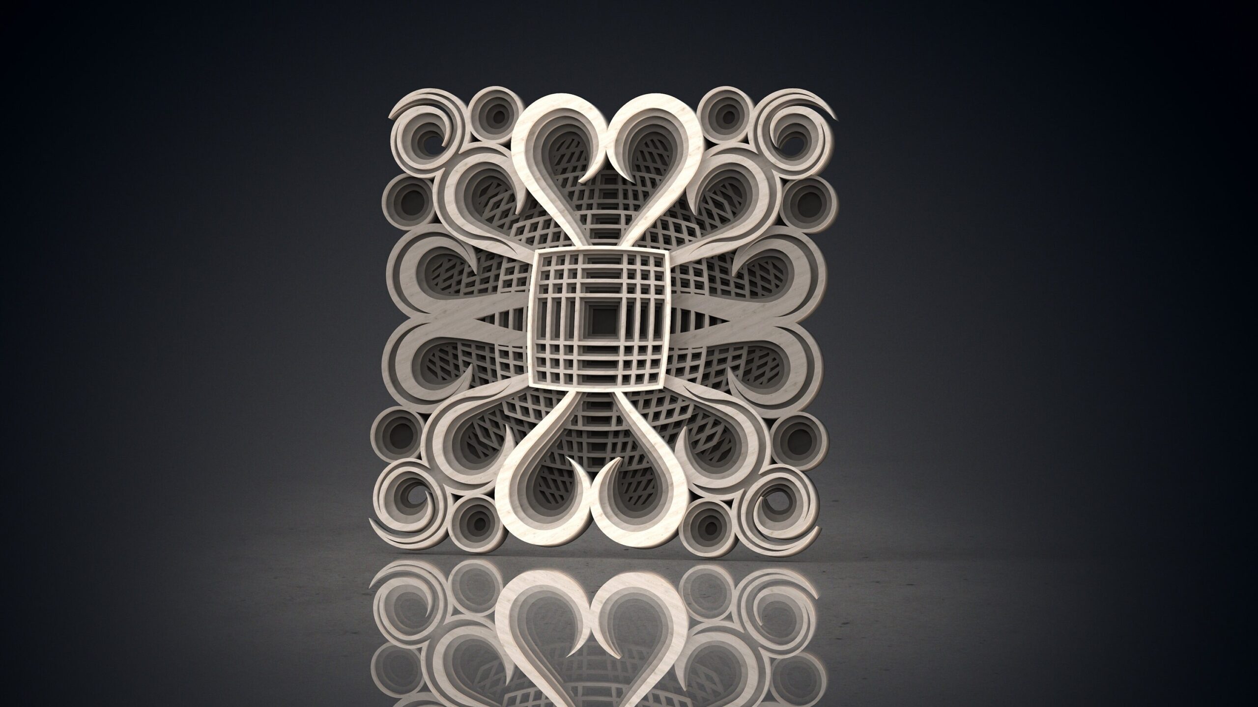 Mandala Wall Art | Enchanting 3D Geometry
